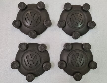 Origineel 4x Wieldop wieldopjes VW Caddy 2K0601169