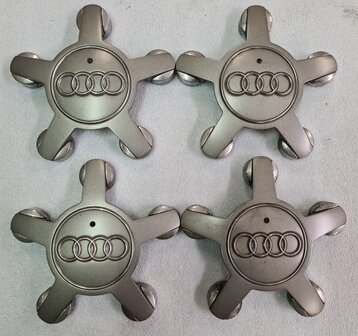 Origineel 4x Naafkap Naafkapjes Audi A3 A4 A6 4F0601165