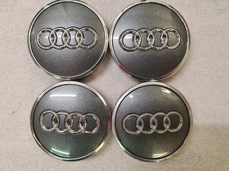 Origineel 4x Naafkap Naafkapjes Audi A3 A4 A5 A6 8W0601170