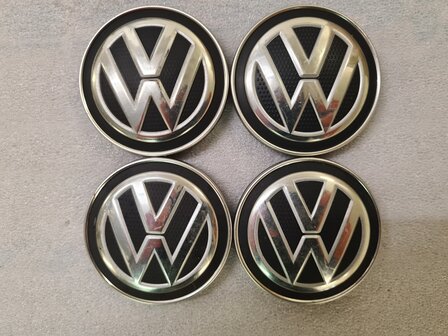 Origineel 4x Naafkap Naafkapjes Volkswagen 5G0601171B