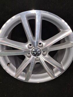 los velg origineel VW velg 5x112 18 inch Vision 1K5071498.