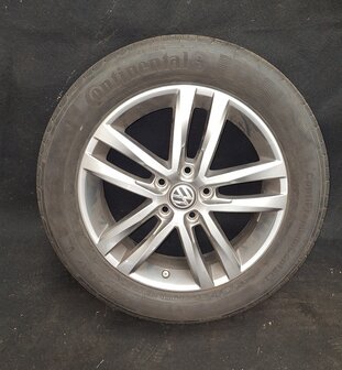 los velg origineel VW velg 5x112 17 inch Salvador 5TA601025G