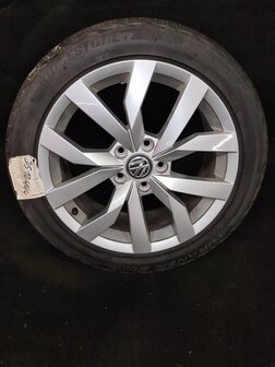 los velg origineel VW velg 5x112 17 inch Karlskoga 5G0601025CR