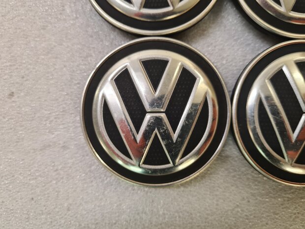 Origineel 4x Naafkap Naafkapjes Volkswagen 6C0601171