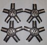 Origineel 4x Naafkap Naafkapjes VW Transporter Amarok 7E0601149